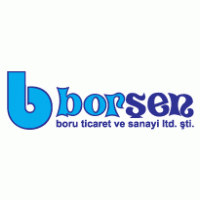 Borşen Boru Ticaret ve Sanayi Limited Şirketi Logo PNG Vector