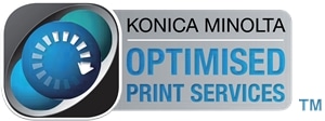 Konica Minolta Optimised Print Services Logo PNG Vector