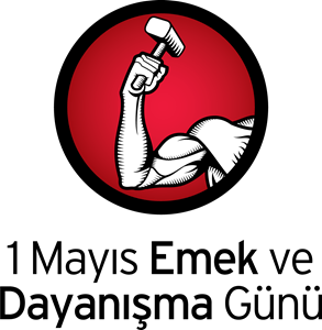 1 Mayıs Emek ve Dayanışma Günü Logo PNG Vector