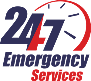 24/7 Emergency Services Logo PNG Vector