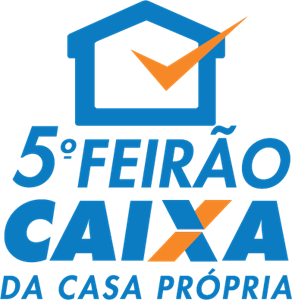 5º Feirão Caixa da Casa Própria Logo PNG Vector