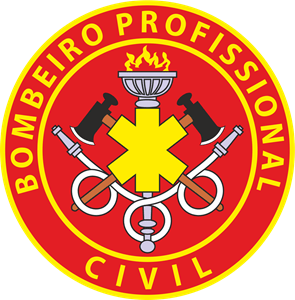 Bombeiro Profissional Civil Logo PNG Vector