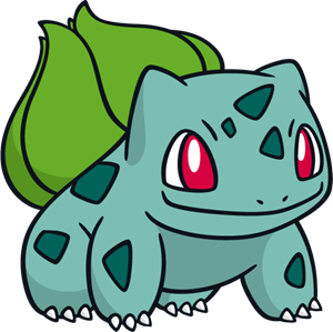 Bulbasaur Logo PNG Vector