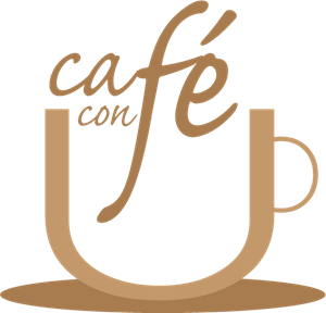 Cafe con Fe Logo PNG Vector