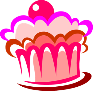 Cake Food Logo PNG Vector