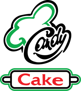 Candy Cake Logo PNG Vector