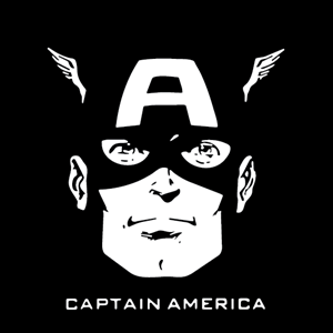 Captain America Logo PNG Vector