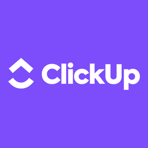 Clickup White Logo PNG Vector