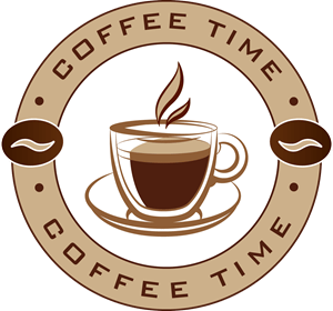Coffee time Logo PNG Vector