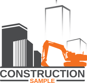 Construction sample Logo PNG Vector