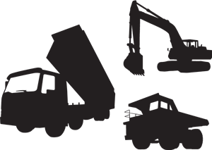 Construction Vehicle Logo PNG Vector