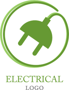 Electrical Plug Logo PNG Vector