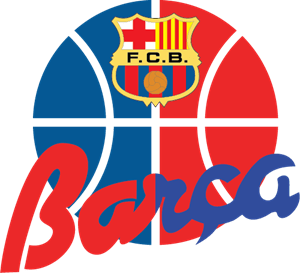 FC Barcelona de Baloncesto (escudo antiguo) Logo PNG Vector