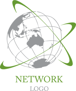 Globel Earth Network Logo PNG Vector