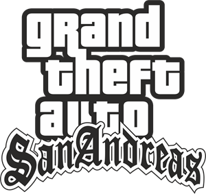 Grand Theft Auto San Andreas Logo PNG Vector
