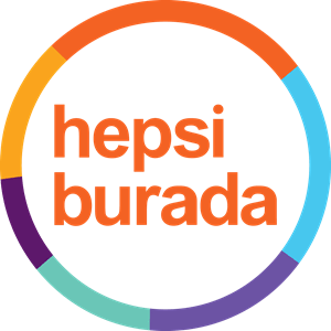 hepsiburada Yuvarlak Logo PNG Vector