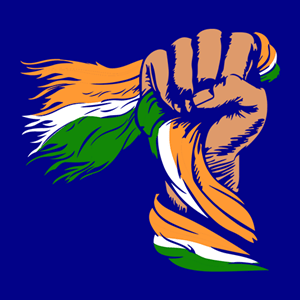 indian flag Logo PNG Vector