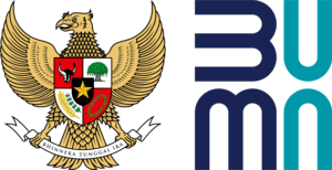 Kementerian Badan Usaha Milik Negara Republik Logo PNG Vector