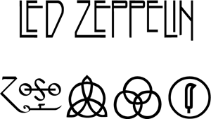 Led Zeppelin Logo PNG Vector