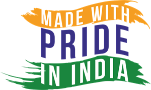 MADE WITH PRIDE IN INDIA Logo PNG Vector