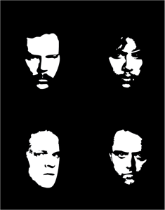 metallica faces Logo PNG Vector