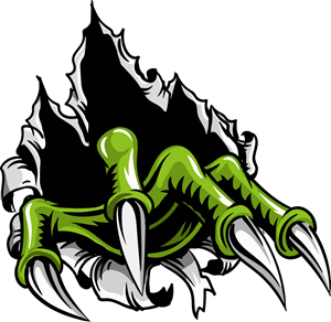 Monster claws Logo PNG Vector