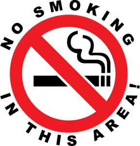 No Smoking In This Area! Logo PNG Vector
