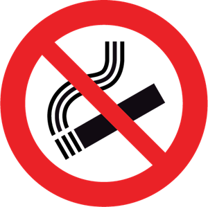 No Smoking Logo PNG Vector