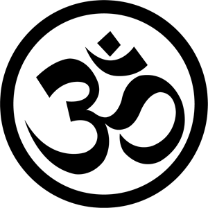 OM YOGA Logo PNG Vector