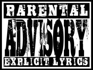 Parental Advisory explicit lyrics Logo PNG Vector