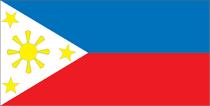 Philippines Flag Logo PNG Vector