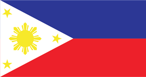 Philippines Flag Logo PNG Vector