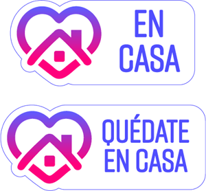 Quédate en Casa Logo PNG Vector