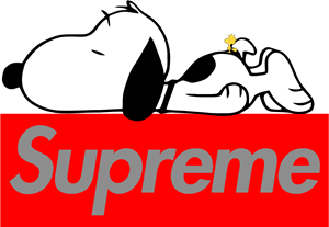 supreme snoopy dog Logo PNG Vector