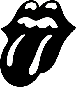 The Rolling Stones Tongue Logo PNG Vector