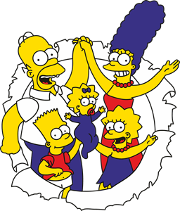 the Simpsons Logo PNG Vector