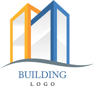 Two Building Construction Logo PNG Vector