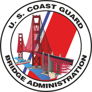 United States Coast Guard Bridge Administration Logo PNG Vector