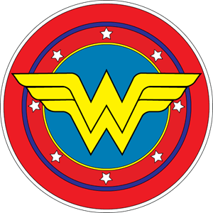 Wonder Woman Logo PNG Vector