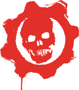 Xbox 360 Gears Of War Logo PNG Vector