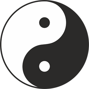 Yin & Yang Logo PNG Vector